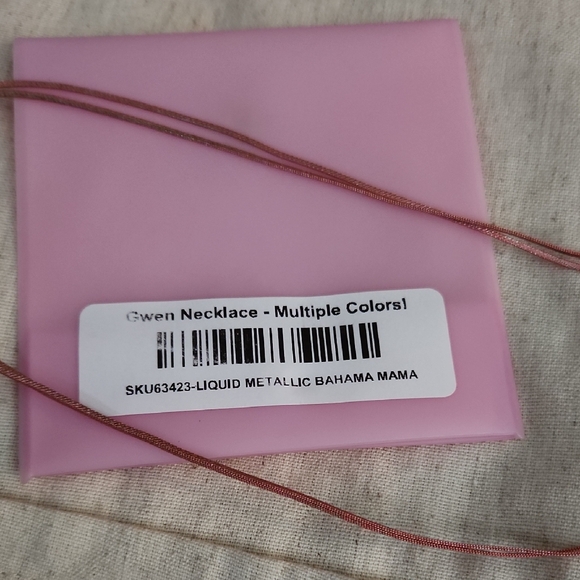 WEN Liquid Metallic Necklace - Rose Gold - Picture 1 of 3
